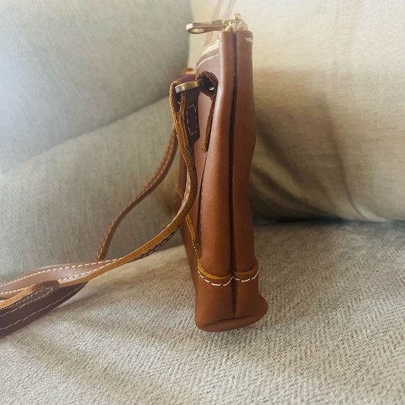 Portland leather mini crossbody purse - Picture 7 of 9